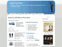 Tablet Screenshot of latterdaymac.com